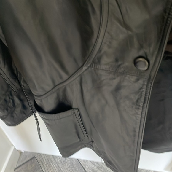 Oversized Leather jacket - Picture 7 of 9